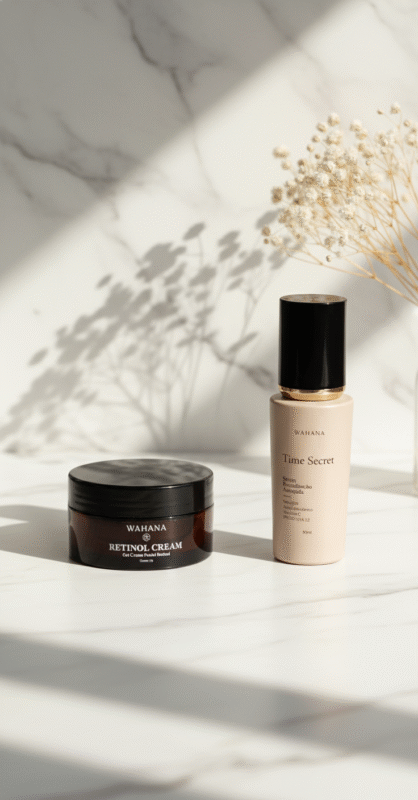 Retinol ou Bakuchiol para Pele Madura Sensível: Qual Escolher? - Retinol Cream e Time Secret
