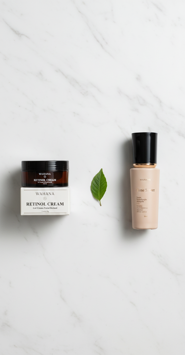 Retinol ou Bakuchiol para Pele Madura Sensível: Qual Escolher? - Retinol Cream e Time Secret