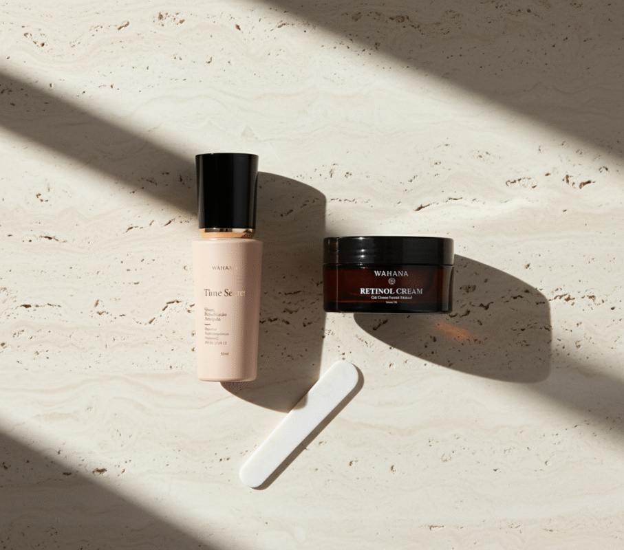 Retinol vs Bakuchiol para Pele Madura Sensível: Qual Escolher? - Time Secret e Retinol Cream