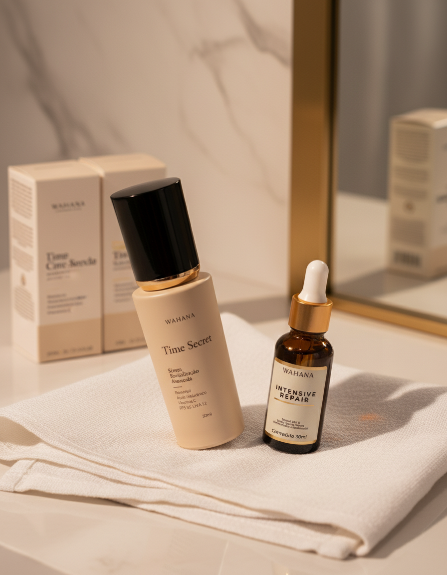 Retinol vs Bakuchiol para Pele Madura Sensível: Qual Escolher? - Time Secret e Intensive Repair