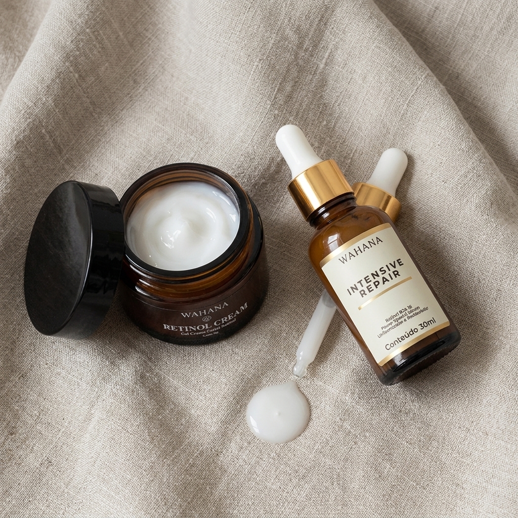 Retinol para Iniciantes: Como Começar a Usar Sem Irritar a Pele - Retinol Cream e Intensive Repair