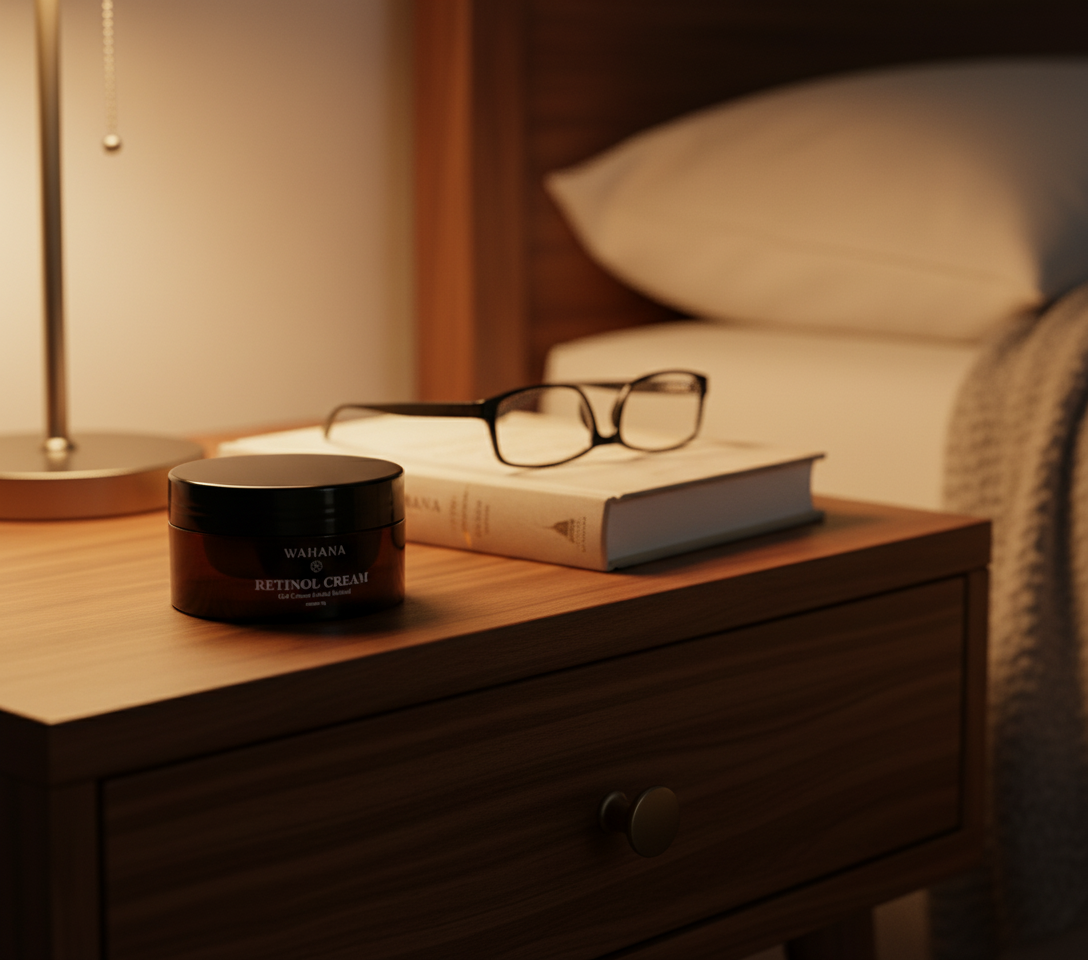 Rotina noturna de skincare para peles maduras: O guia definitivo - Retinol Cream