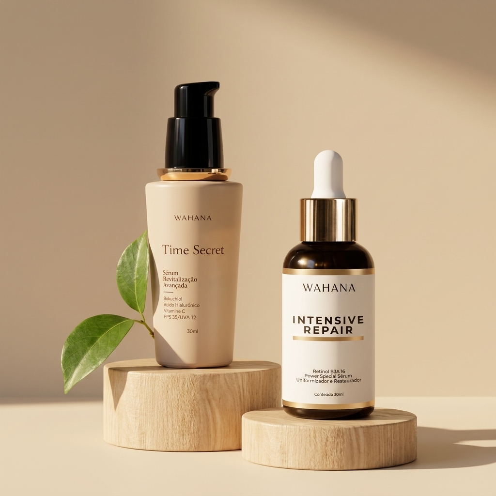 Como tratar rugas profundas e flacidez no pescoço e colo - Time Secret e Intensive Repair