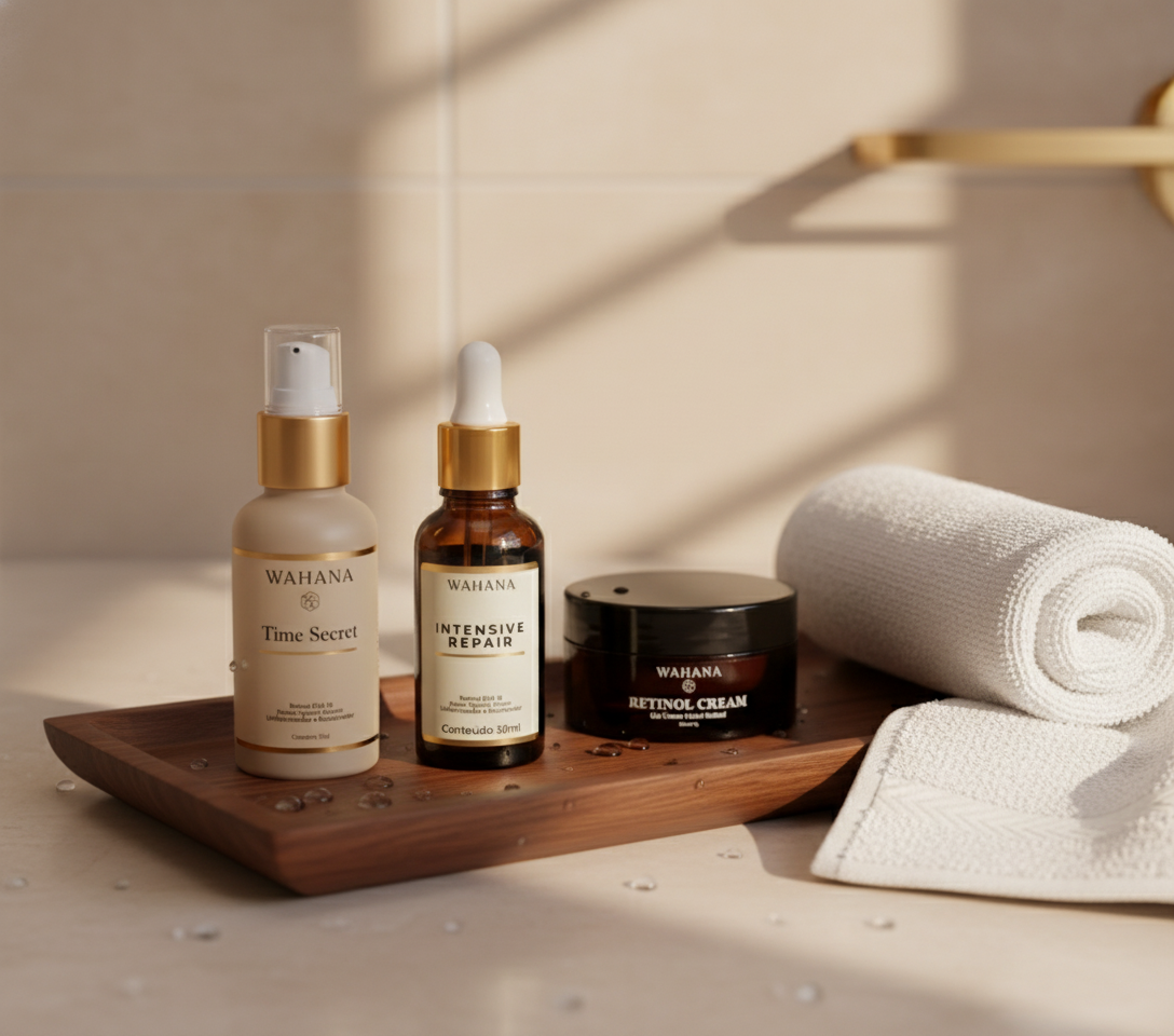 Skincare na Menopausa: O Que Muda na Pele aos 50 Anos? - Intensive Repair e Retinol Cream