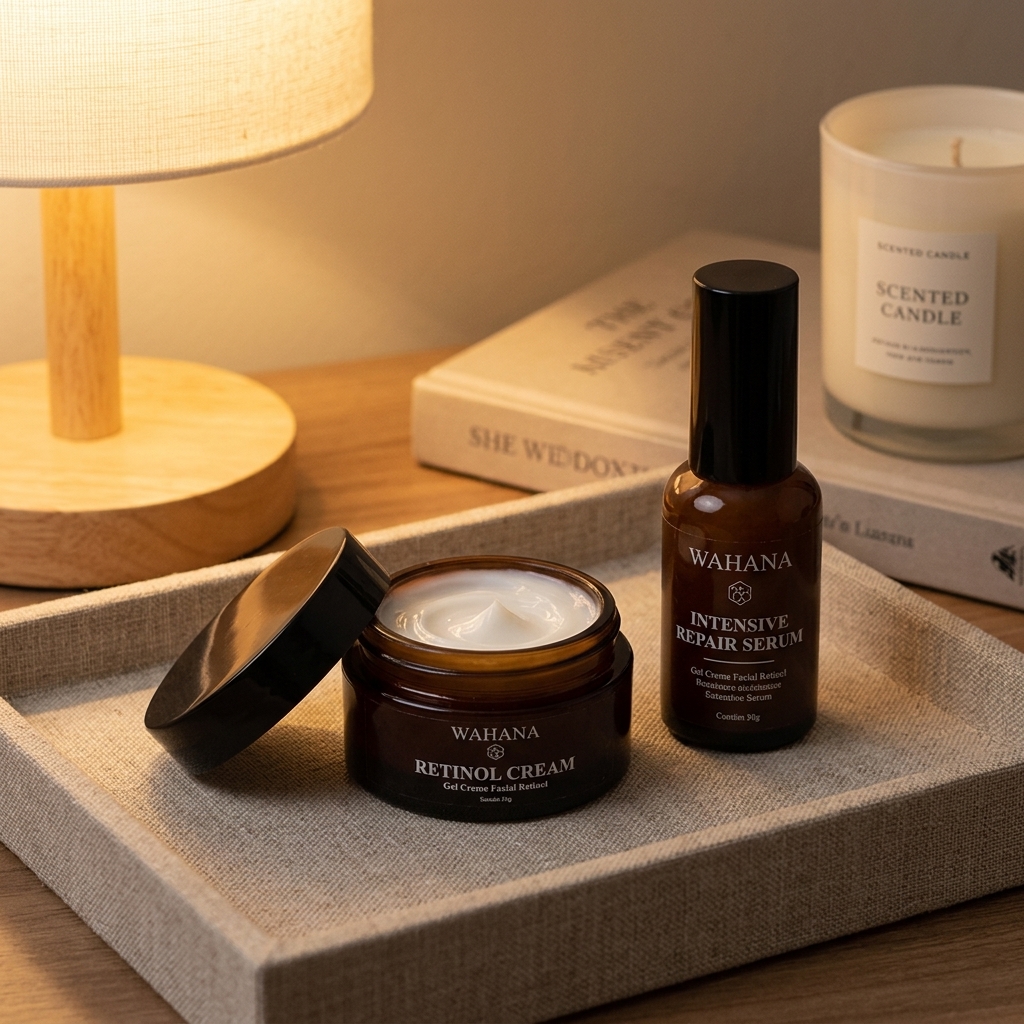 Manchas de Acne: Como Clarear e Uniformizar a Pele - Retinol Cream