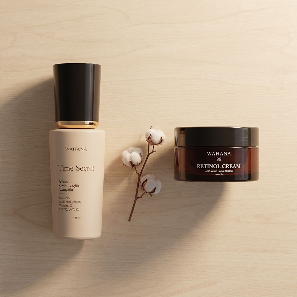 Skincare aos 40 Anos: O Que Muda e Como Adaptar Sua Rotina - Time Secret e Retinol Cream