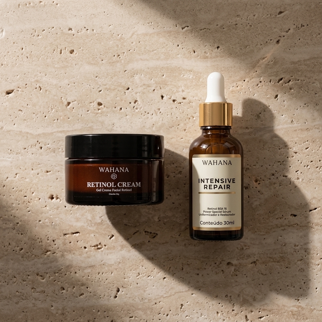 Ácido Hialurônico e Retinol Juntos: A Combinação Perfeita - Retinol Cream e Intensive Repair