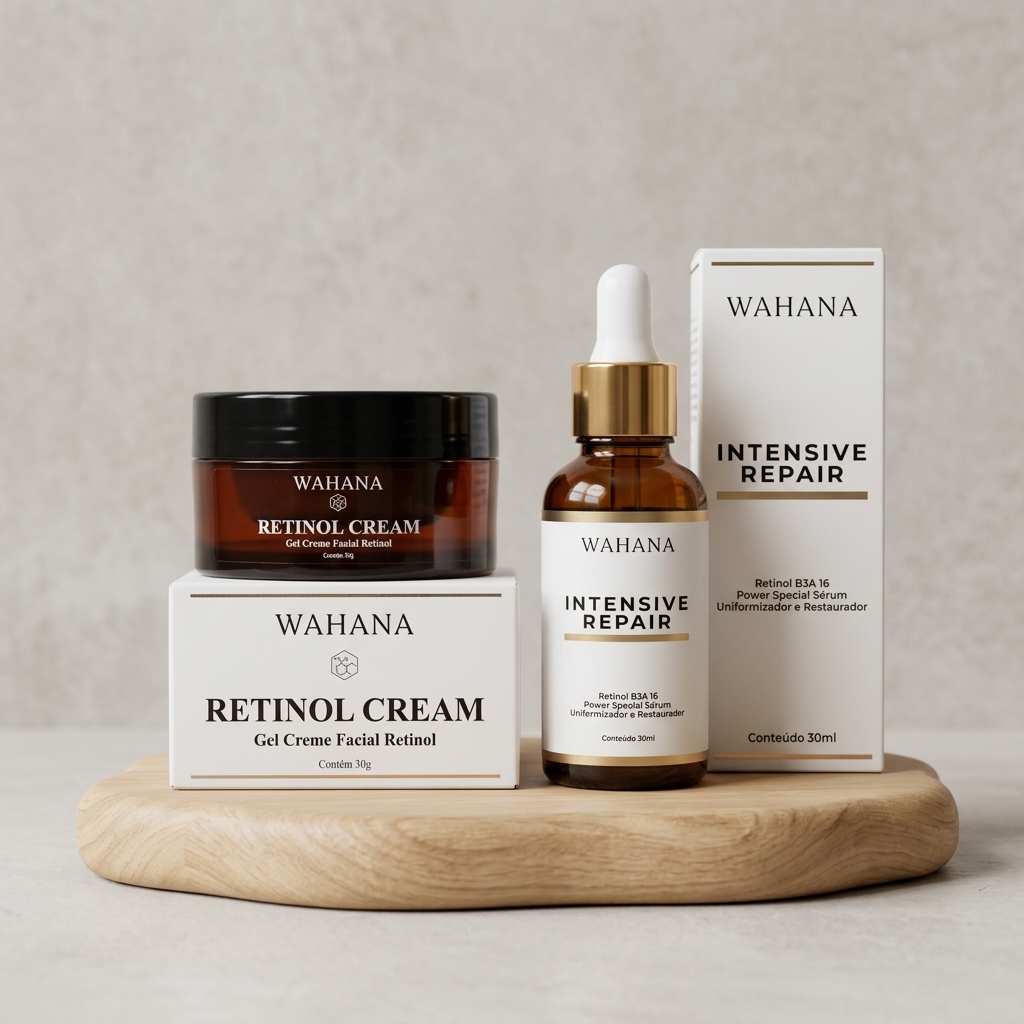 Ácido Hialurônico e Retinol Juntos: A Combinação Perfeita - Retinol Cream e Intensive Repair