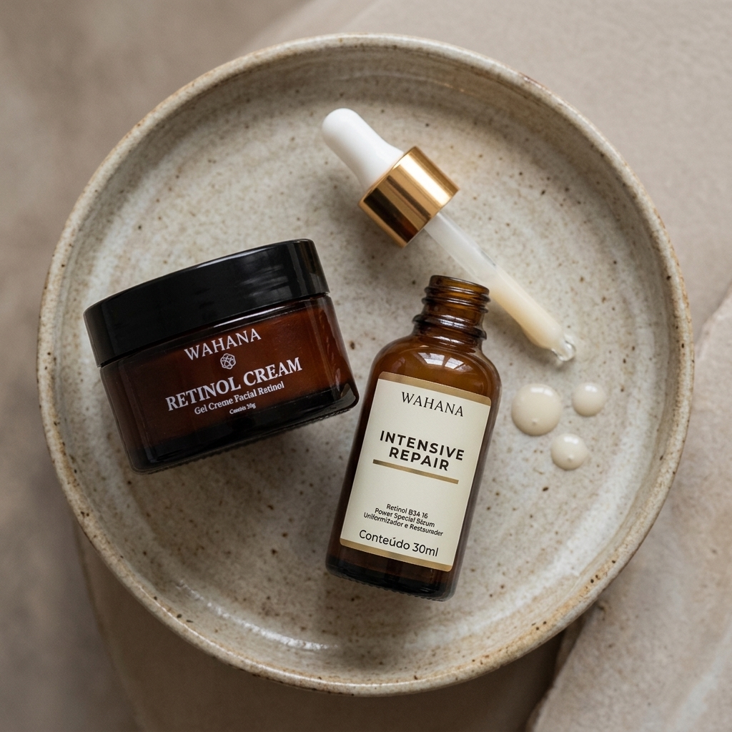 Retinol para Iniciantes: Como Começar a Usar Sem Medo - Retinol Cream e Intensive Repair