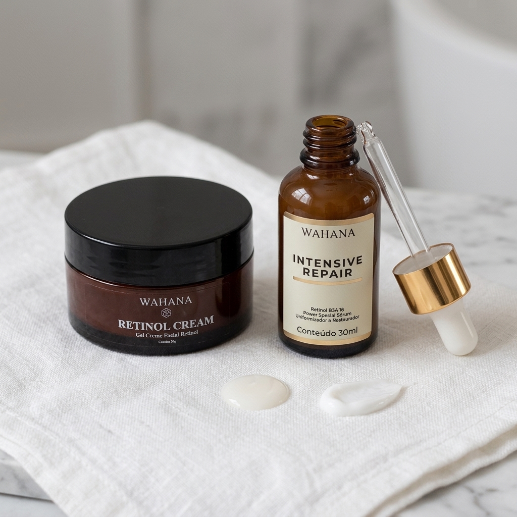 Retinol para Pele Sensível: O Guia Definitivo para Usar Sem Irritação - Retinol Cream e Intensive Repair