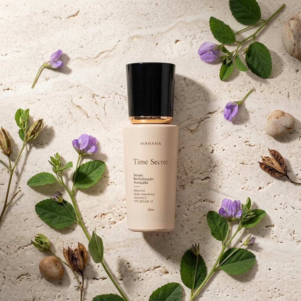 Bakuchiol é melhor que retinol para pele sensível 45+? - Time Secret