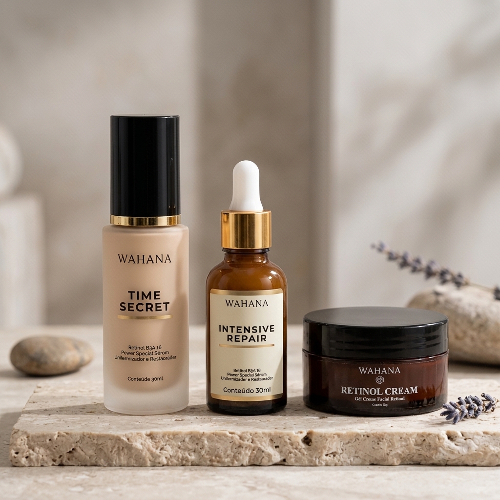 Como tratar flacidez facial após os 50 anos? - Intensive Repair e Retinol Cream