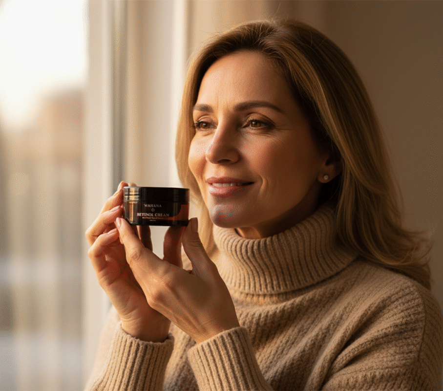 Como Usar Retinol no Inverno Sem Ressecar a Pele - Retinol Cream