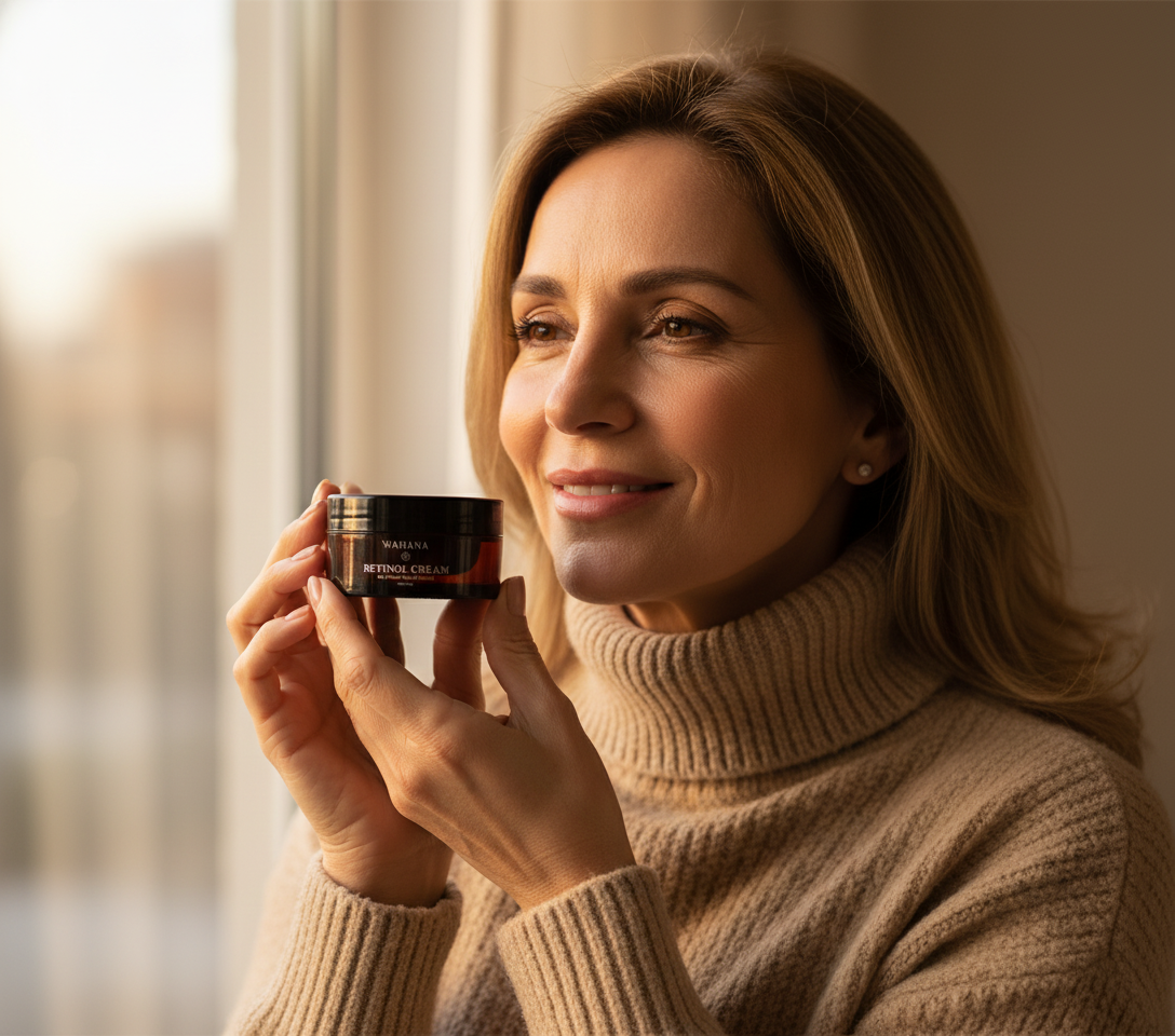 Como Usar Retinol no Inverno Sem Ressecar a Pele - Retinol Cream