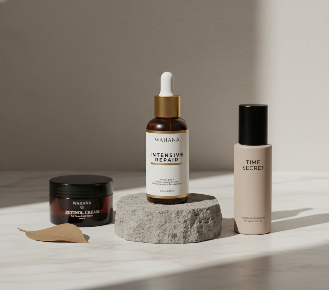 Manchas de Acne: Como Clarear e Uniformizar a Pele - Intensive Repair e Retinol Cream