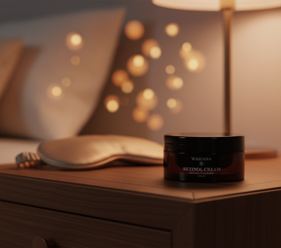 Rotina de Skincare Noturna: O Segredo da Renovação Celular - Retinol Cream