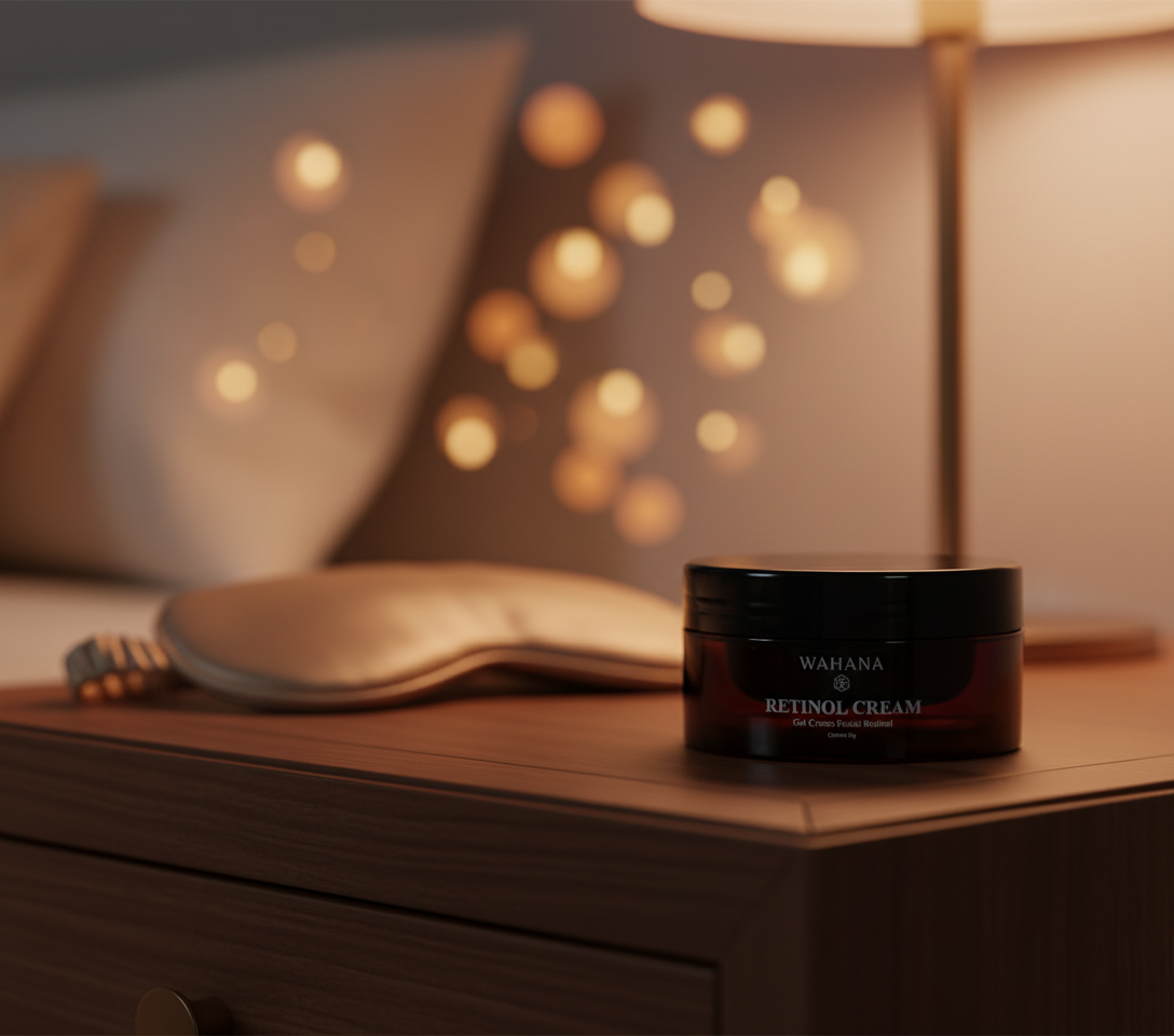 Rotina de Skincare Noturna: O Segredo da Renovação Celular - Retinol Cream