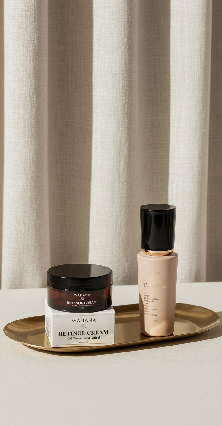 Retinol vs Peptídeos: Qual o Melhor para a Sua Pele? - Retinol Cream e Time Secret