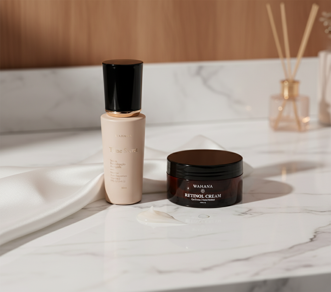 Como Combinar Séruns: A Ordem Correta Para Resultados Máximos - Time Secret e Retinol Cream