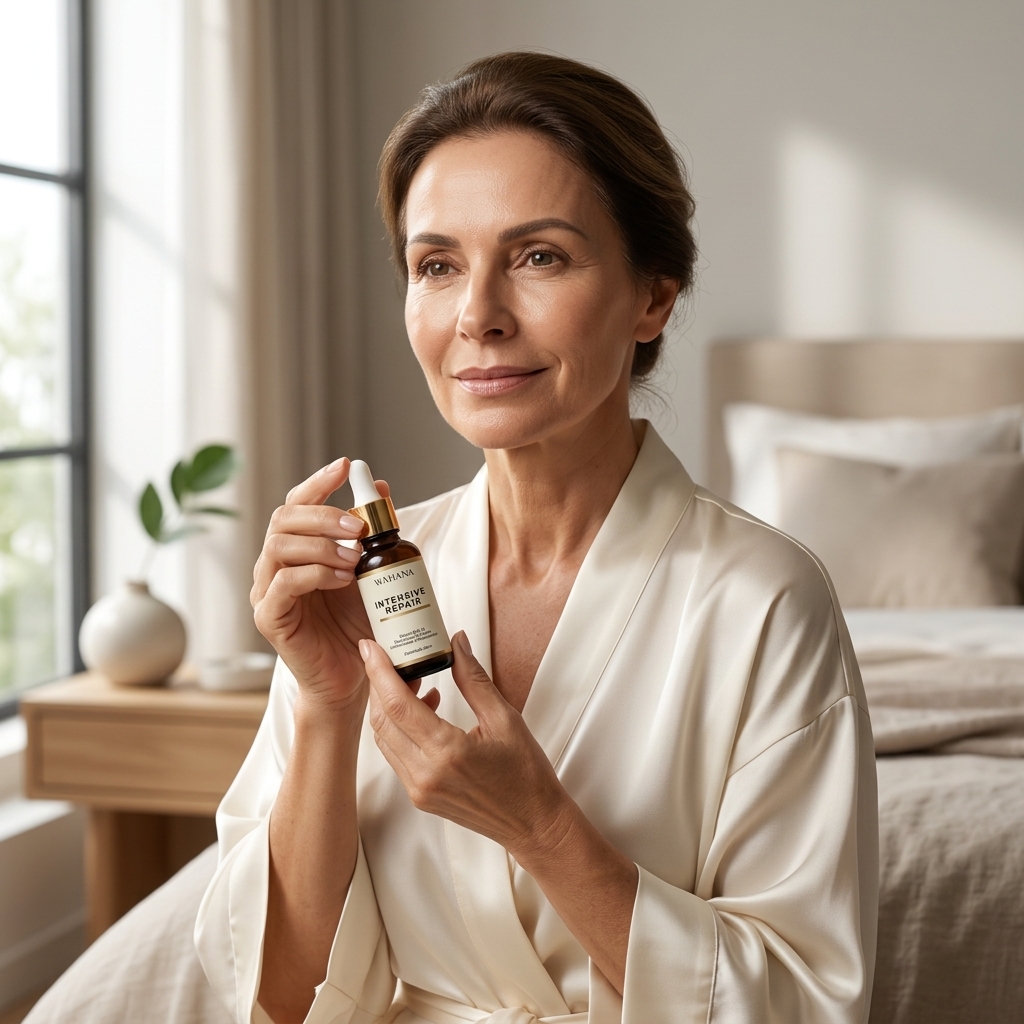 Skincare na menopausa para flacidez e ressecamento - Intensive Repair