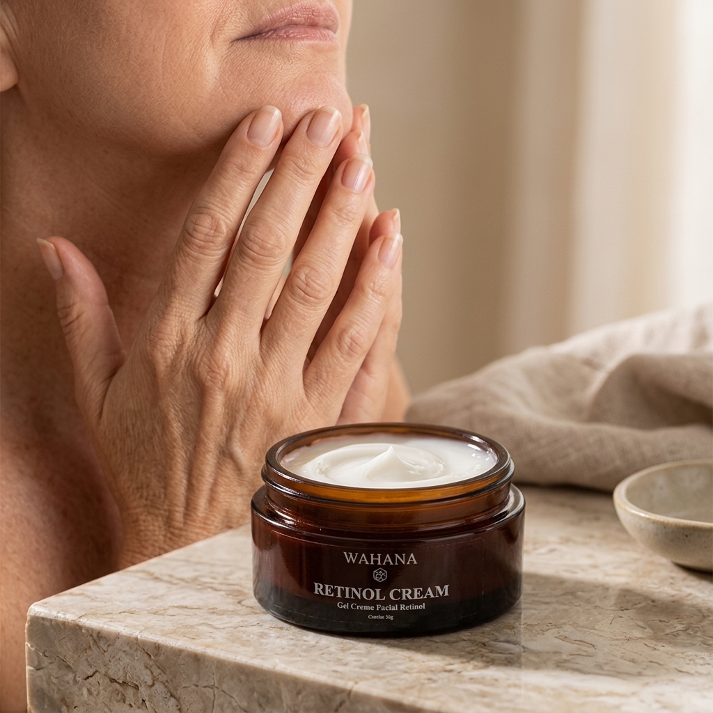 Skincare na menopausa para flacidez e ressecamento - Retinol Cream
