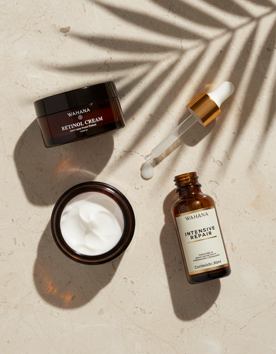 Rotina Anti-Idade Noturna: O Passo a Passo Definitivo - Retinol Cream e Intensive Repair