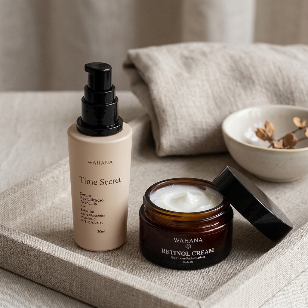 Como Diminuir Linhas de Expressão ao Redor dos Olhos - Time Secret e Retinol Cream