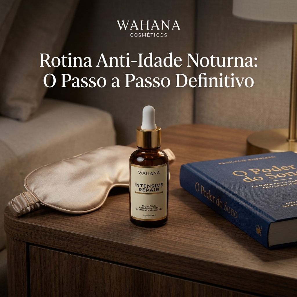 Rotina Anti-Idade Noturna: O Passo a Passo Definitivo - Intensive Repair