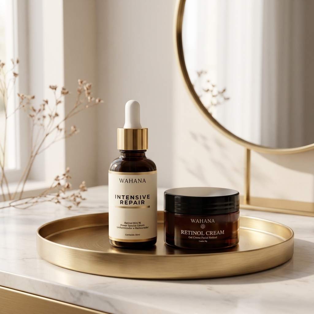 Rotina Anti-Idade Noturna: O Passo a Passo Definitivo - Intensive Repair e Retinol Cream