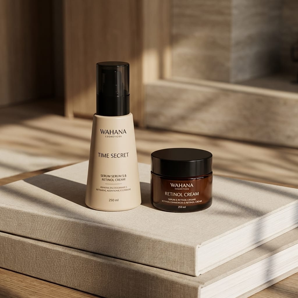 Flacidez no Rosto: Melhores Ativos para Recuperar a Firmeza - Time Secret e Retinol Cream