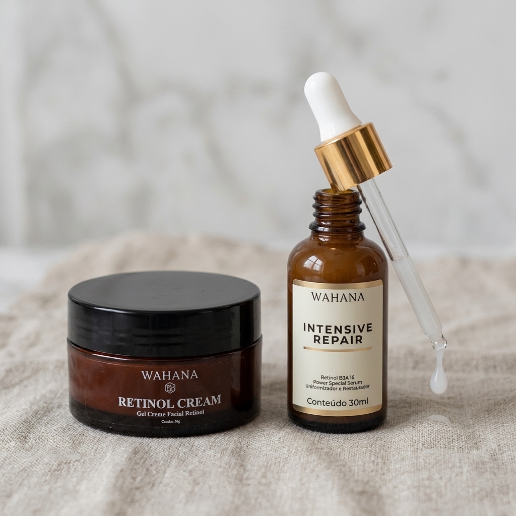 Rugas na Testa: Como Suavizar Linhas de Expressão Profundas - Retinol Cream e Intensive Repair
