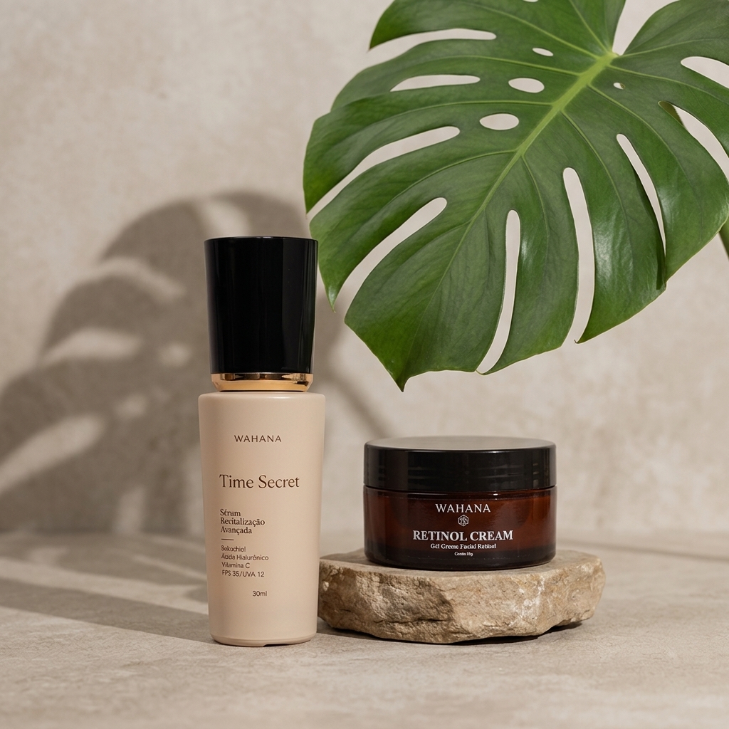 Diferença Entre Rugas Finas e Profundas: Como Tratar Cada Uma - Time Secret e Retinol Cream