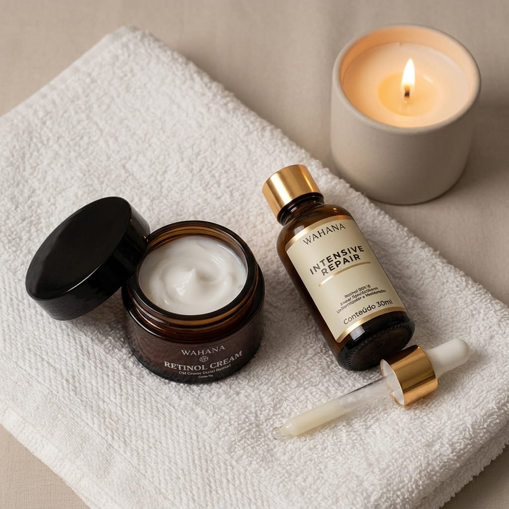 Retinol para Iniciantes: O Guia Definitivo para Usar sem Medo - Retinol Cream e Intensive Repair