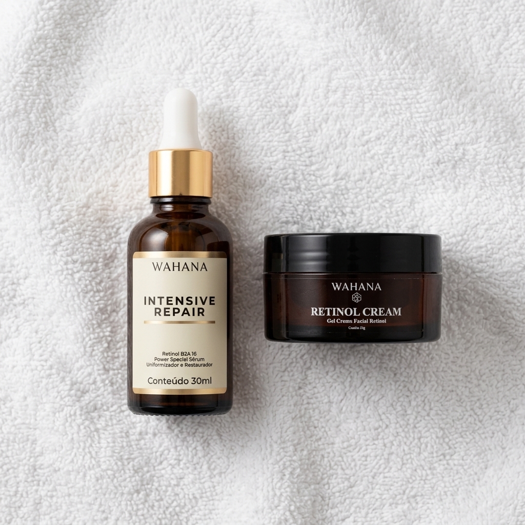 Diferença Entre Rugas Finas e Profundas: Como Tratar Cada Uma - Intensive Repair e Retinol Cream