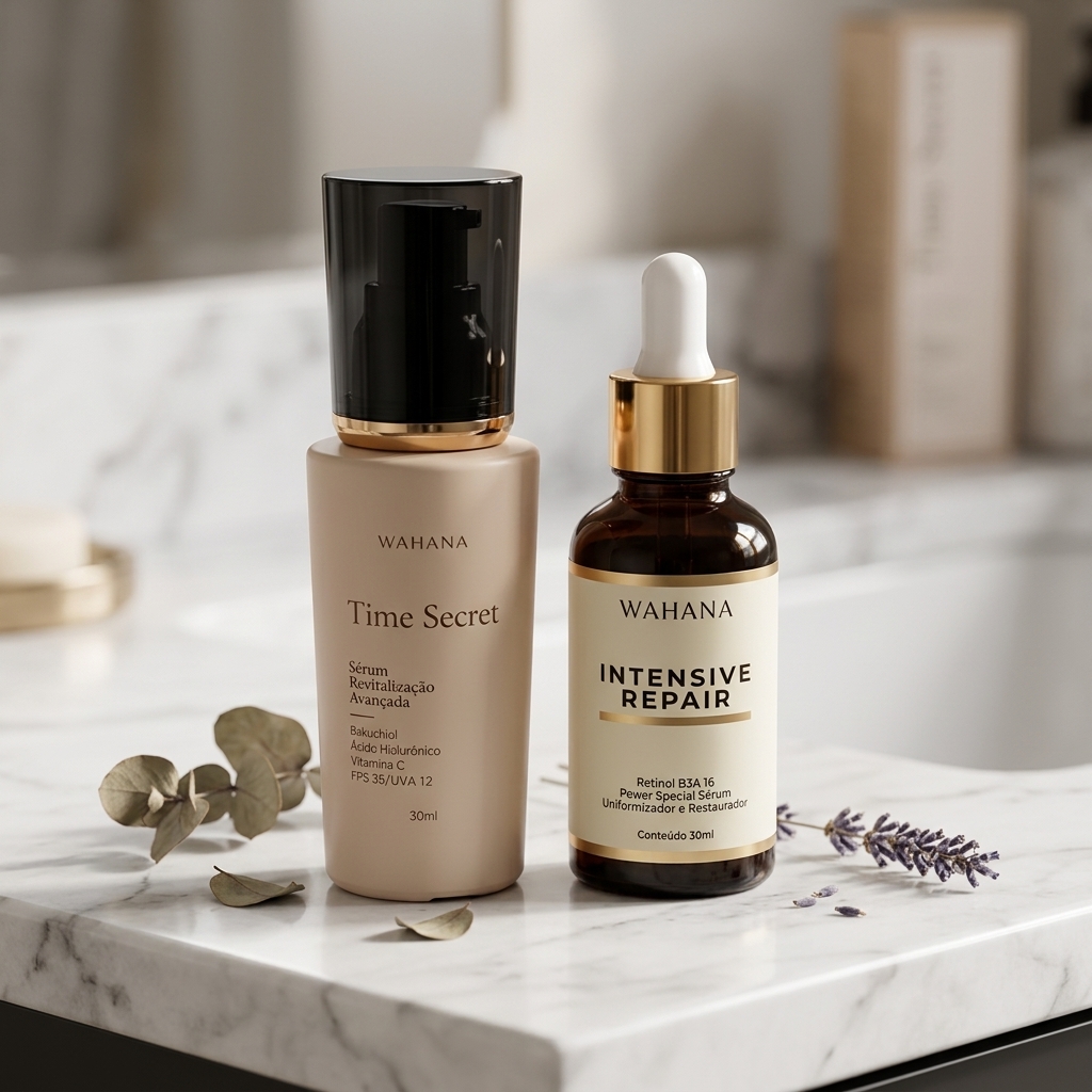 Skincare na Menopausa: Como Recuperar a Firmeza da Pele - Time Secret e Intensive Repair