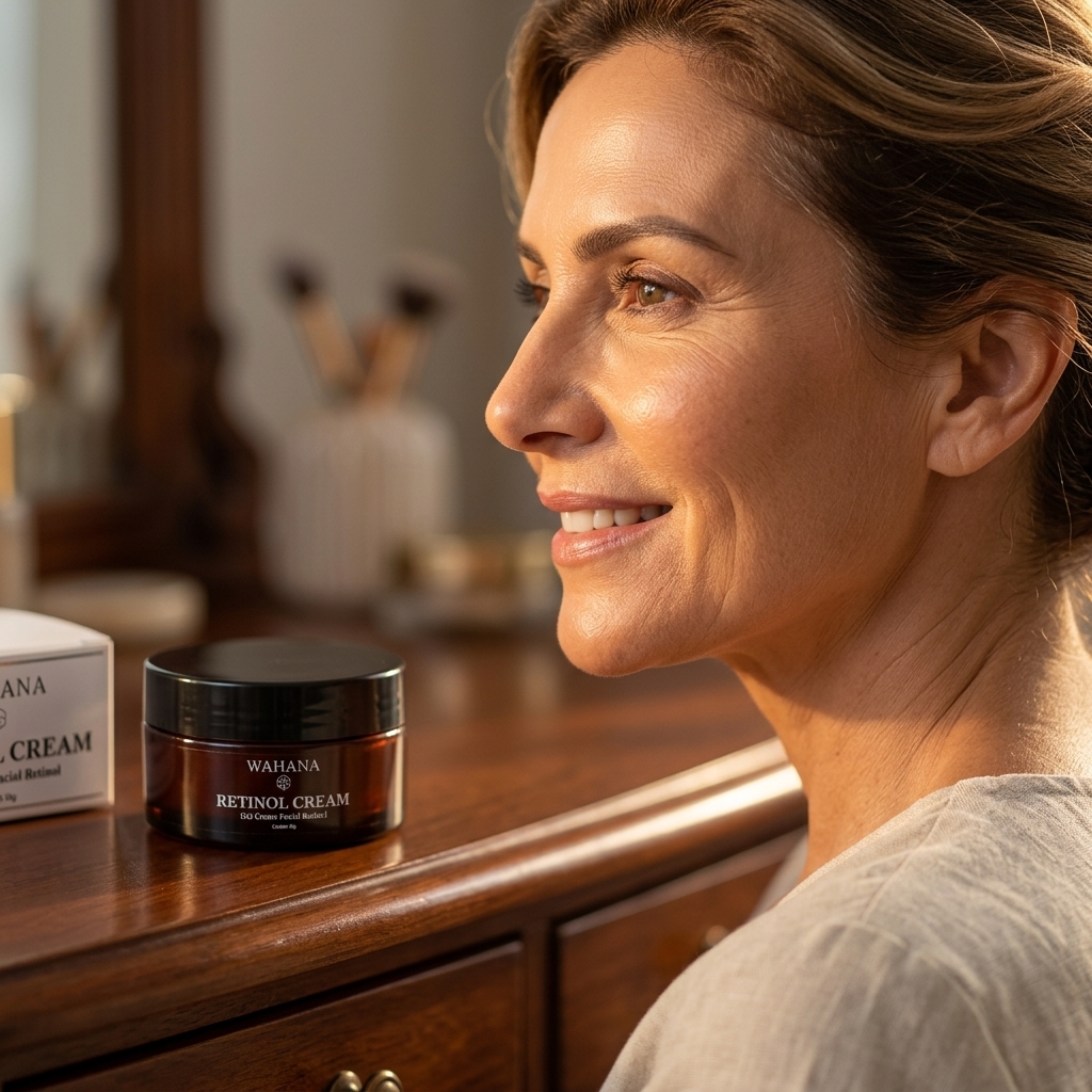 Skincare na Menopausa: Como Recuperar a Firmeza da Pele - Retinol Cream