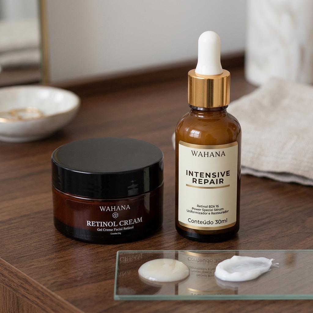Como Usar Retinol no Inverno Sem Irritar a Pele - Retinol Cream e Intensive Repair