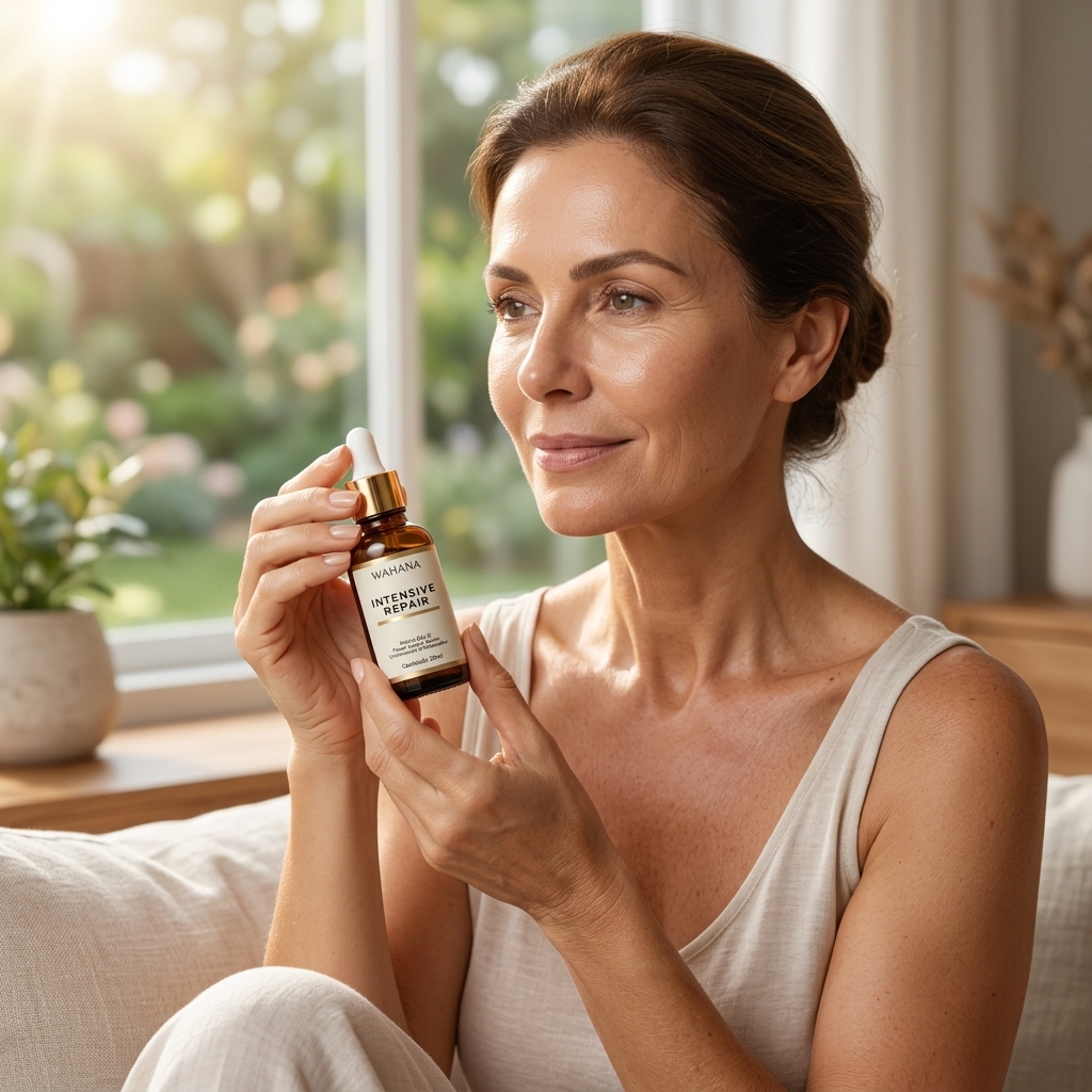 Como tratar a flacidez facial após os 50 anos: Passo a passo - Intensive Repair