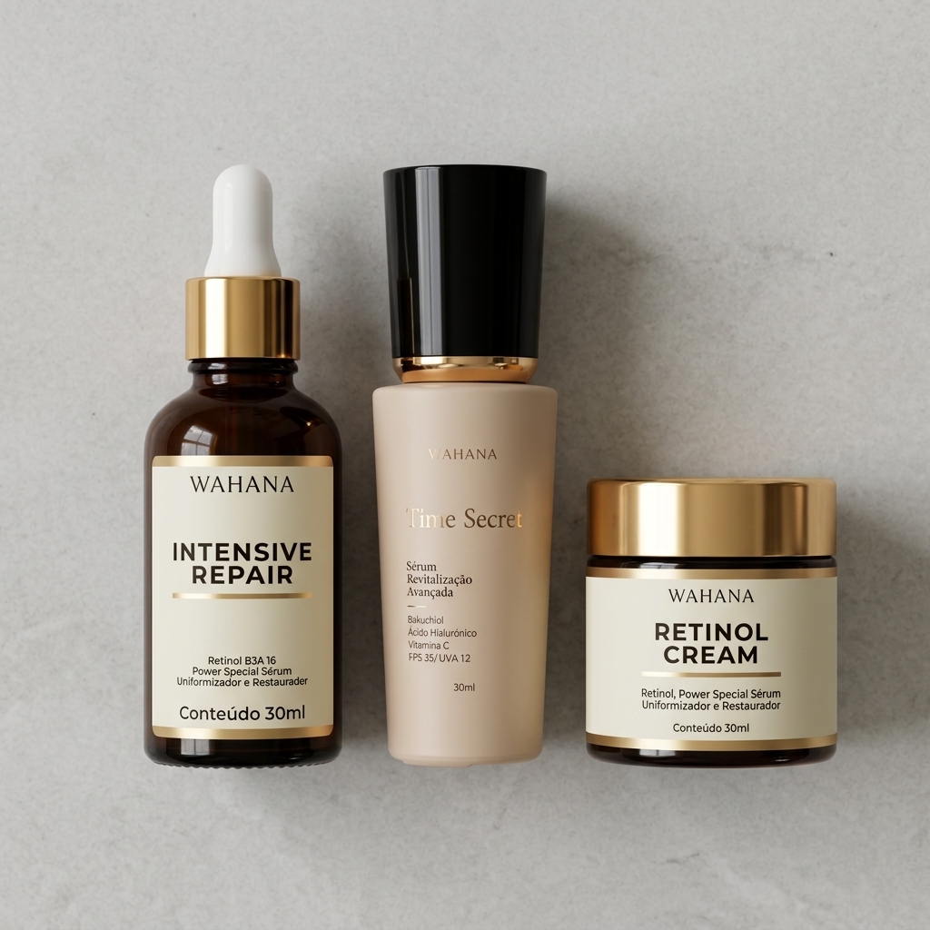 Como tratar a flacidez facial após os 50 anos: Passo a passo - Intensive Repair e Time Secret