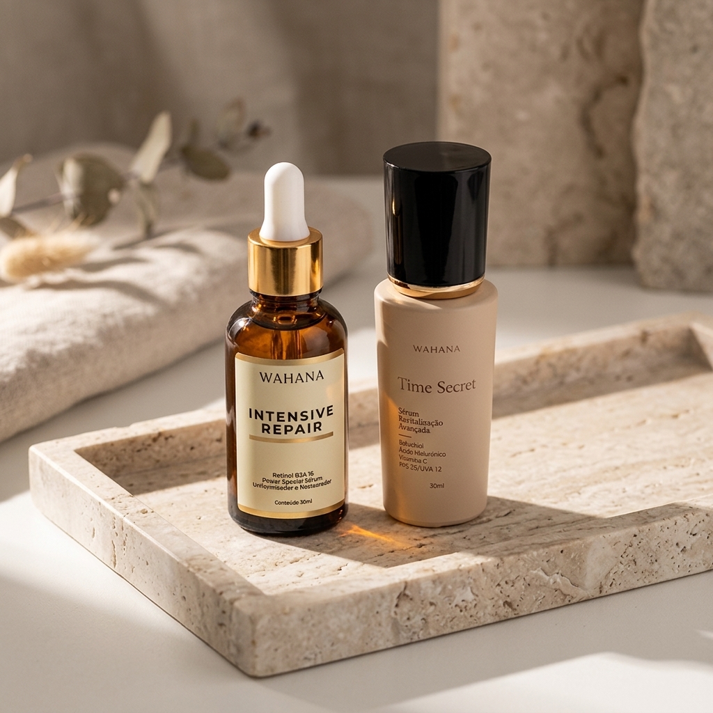 Sérum Intensive Repair: O segredo contra a flacidez após os 50 - Intensive Repair e Time Secret