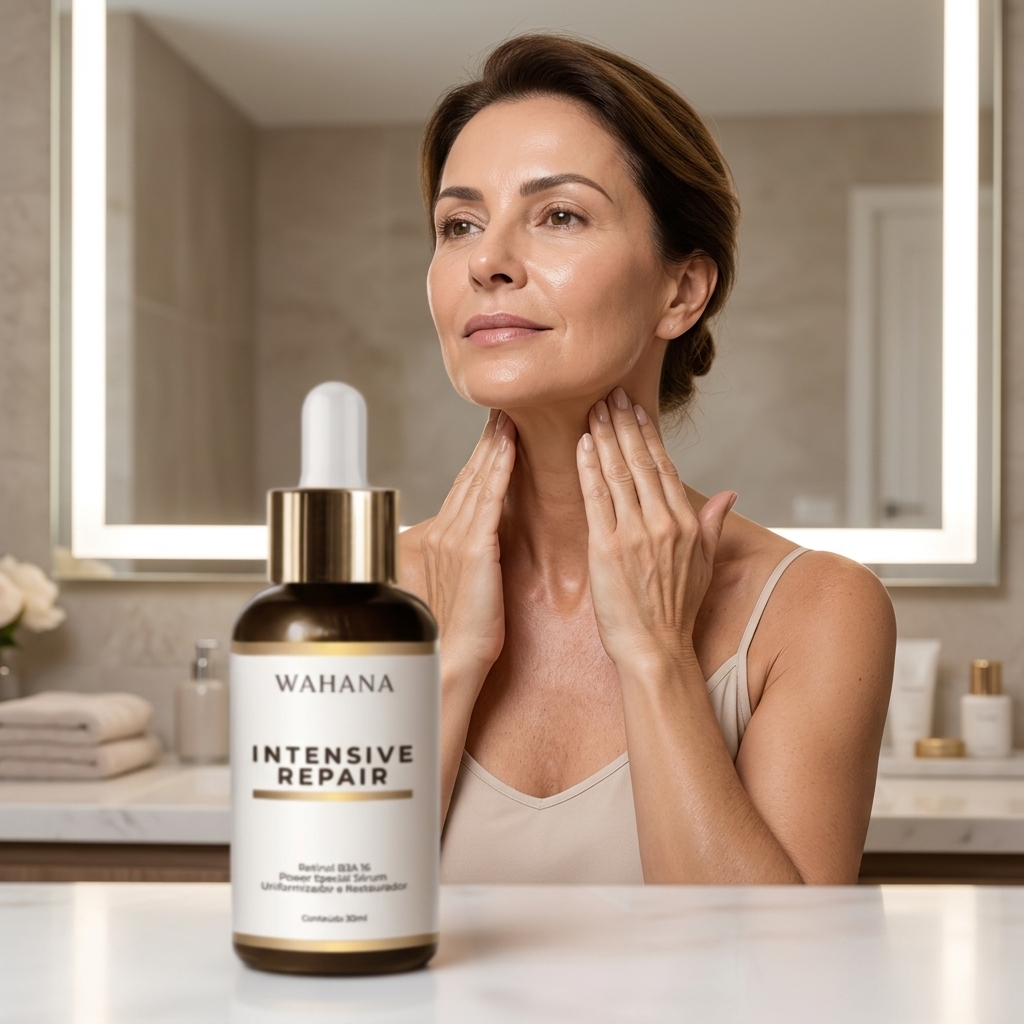Sérum Intensive Repair: O segredo contra a flacidez após os 50 - Intensive Repair