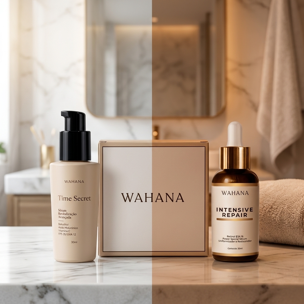 Sérum Intensive Repair: O segredo contra a flacidez após os 50 - Intensive Repair e Time Secret