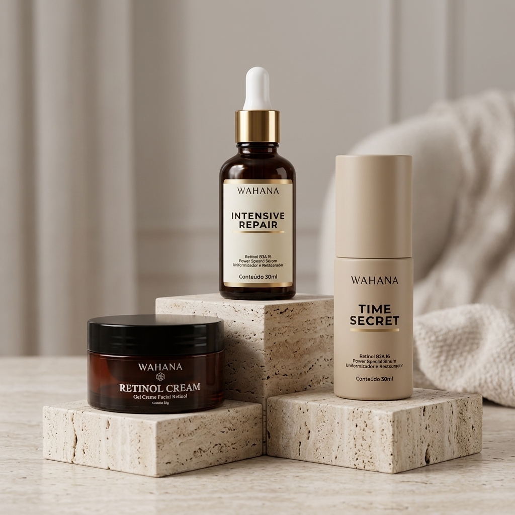 Sérum Intensive Repair: O segredo contra a flacidez após os 50 - Intensive Repair e Retinol Cream