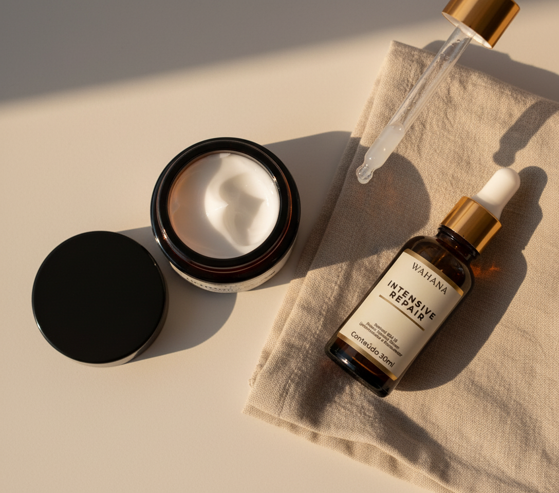 Ingredientes de Skincare que Você NUNCA Deve Misturar - Retinol Cream e Intensive Repair