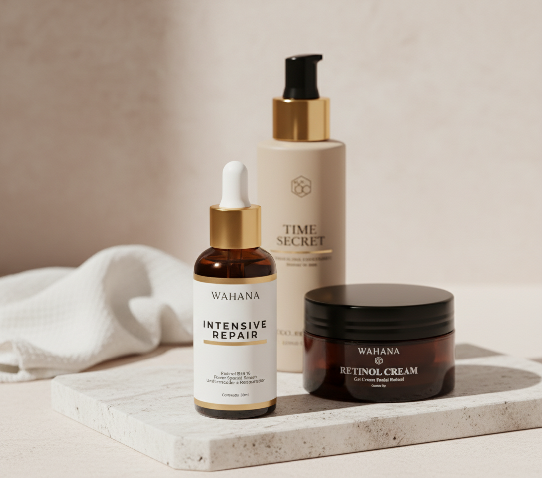 Niacinamida para pele madura com sensibilidade: Benefícios - Intensive Repair e Retinol Cream