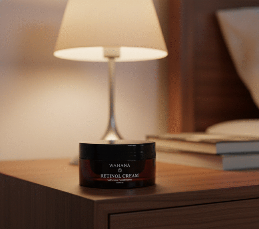 Rotina noturna com retinol para pele madura: Passo a Passo - Retinol Cream