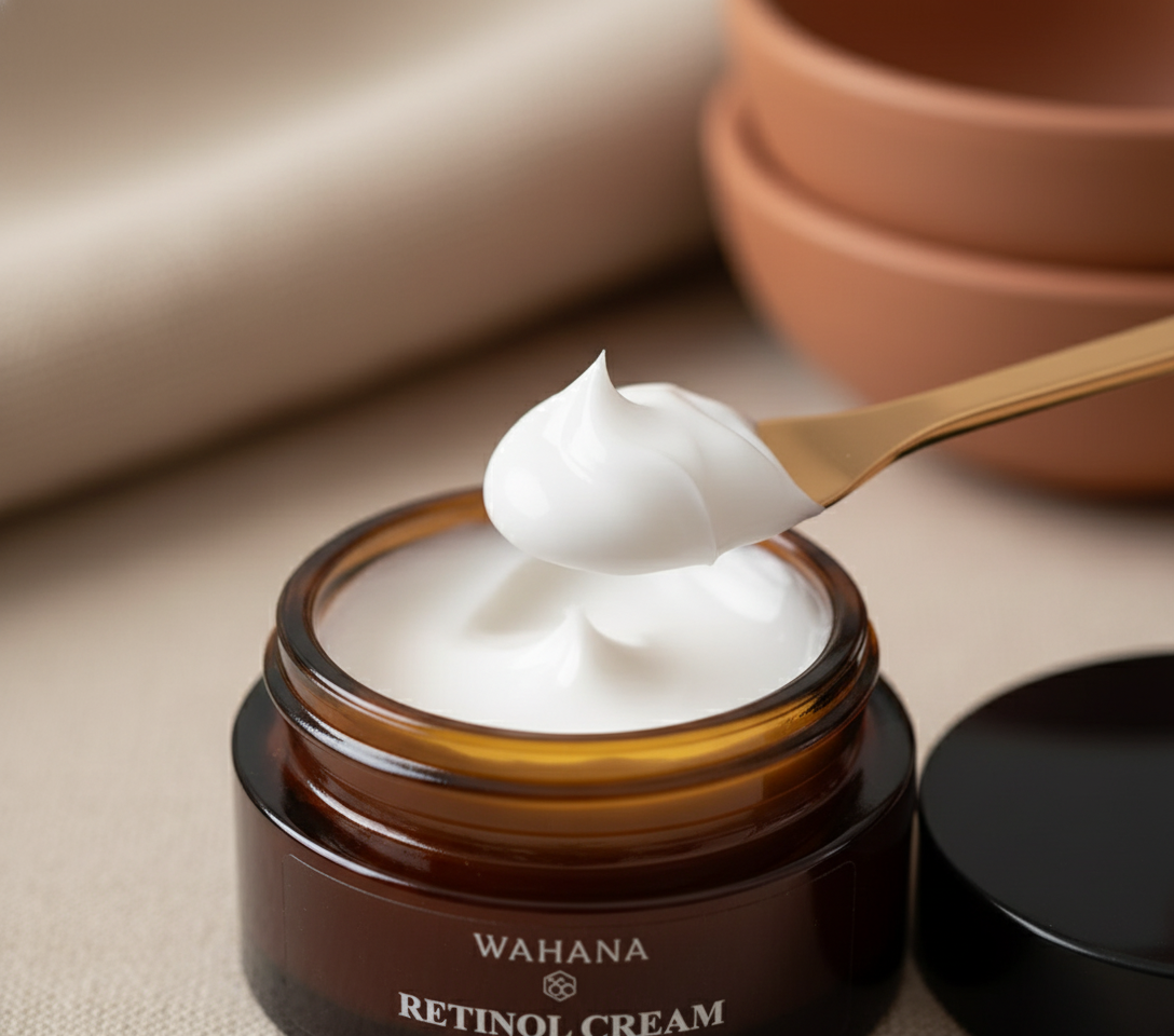 Rotina noturna com retinol para pele madura: Passo a Passo - Retinol Cream