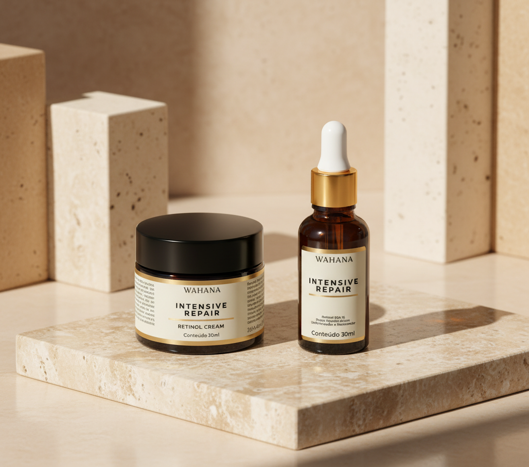 Ácido Hialurônico vs Retinol: Como Combinar para Resultados Máximos - Retinol Cream e Intensive Repair