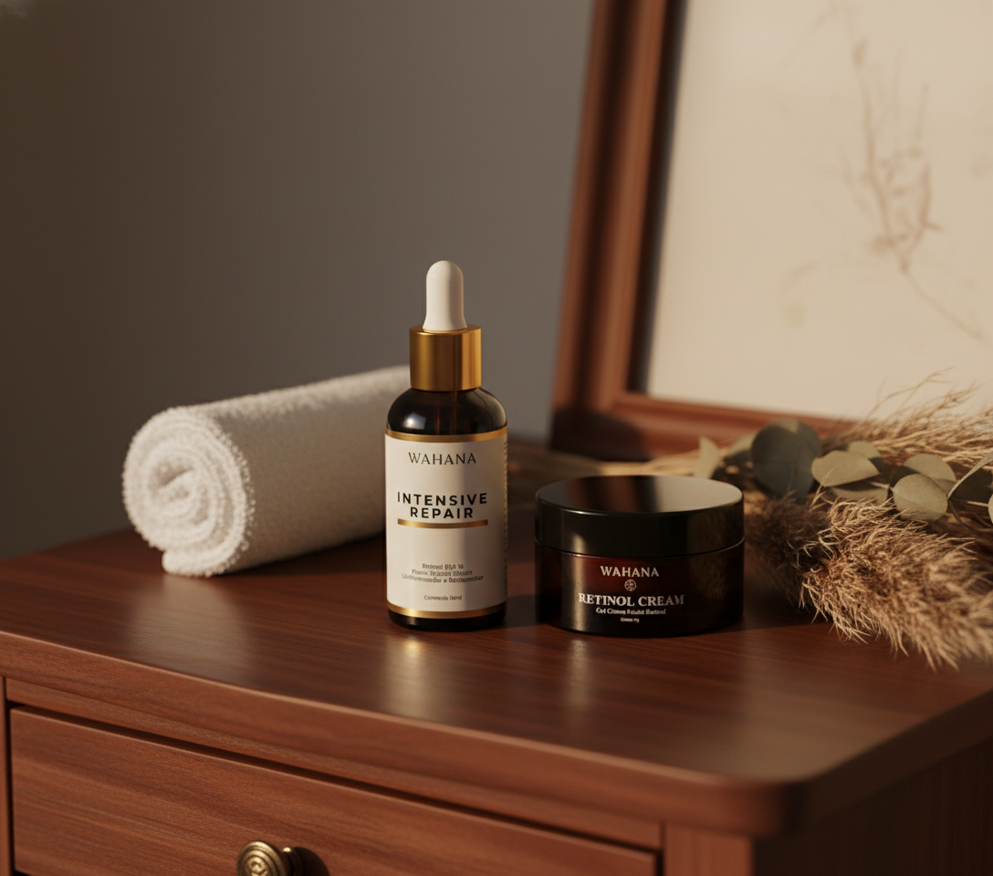 Benefícios do Ácido Hialurônico: Hidratação que Preenche - Intensive Repair e Retinol Cream