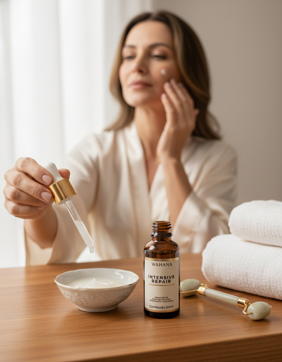 Skincare na Menopausa: Como Cuidar da Pele Madura - Intensive Repair